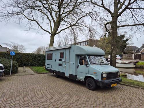 Old school Fiat Ducato Camper, Caravans en Kamperen, Campers, Particulier, Integraal, tot en met 4, Fiat, Benzine, 6 tot 7 meter