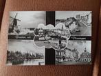 Vlissingen, zwart-wit fotokaart jaren 50 , 5-luik, Ophalen of Verzenden, 1940 tot 1960, Ongelopen, Zeeland