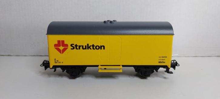 Strukton Materiaalwagon *Nieuw* (05), Hobby en Vrije tijd, Modeltreinen | H0, Nieuw, Wagon, Wisselstroom, Märklin, NS, Ophalen of Verzenden