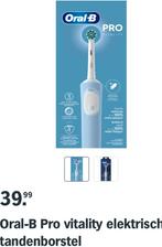 Nieuw OralB Pro Vitality elektrische tandenborstel, Ophalen of Verzenden, Nieuw, Tandenborstel