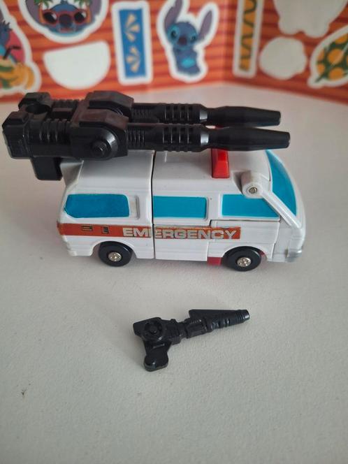 Transformers G1 First Aid Protectobots Defensor 1986, Verzamelen, Transformers, Gebruikt, G1, Autobots, Ophalen of Verzenden