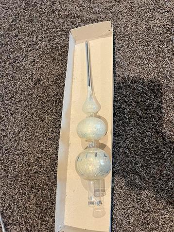Prachtige Vintage oude kerstboom piek beschikbaar voor biedingen