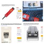 NWST aesculap Fav 2 tondeuse Incl 3 mm gt 754 en 5 mm gt 758, Ophalen, Zo goed als nieuw