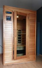 Prachtige 2 persoons infraroodsauna, Ophalen of Verzenden, Zo goed als nieuw, Complete sauna