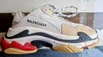 Balenciaga triple S-sneakers mt 39 "white, black, red", Overige kleuren, Ophalen of Verzenden, Sneakers of Gympen, Gedragen