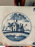 Oude Friese Spijkertegel, Harlingen - Landschap, Ophalen of Verzenden