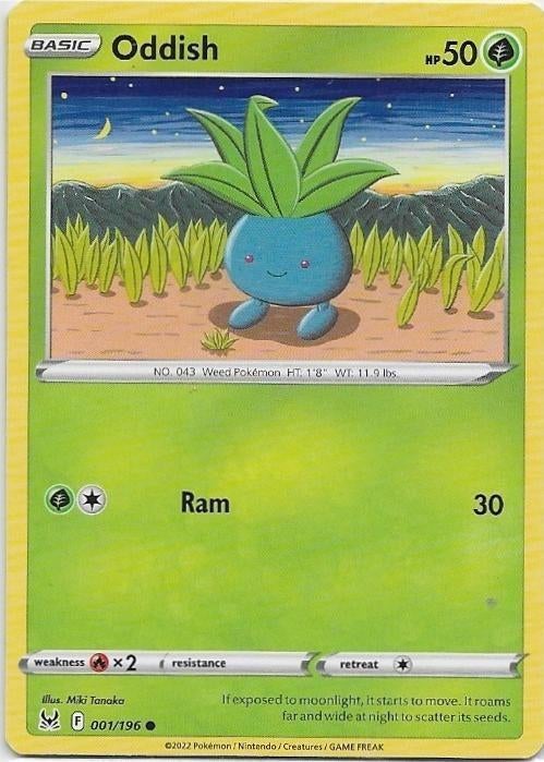 Lost Origin,  Oddish [common] 1/196, Verzenden, Nieuw, Losse kaart