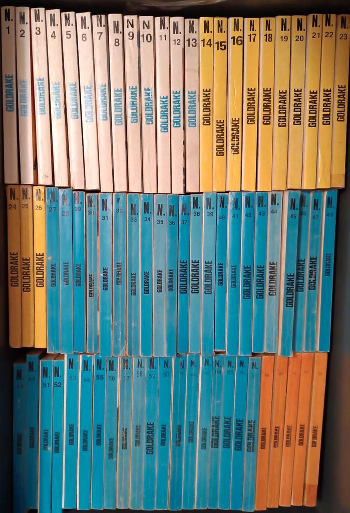 Goldrake Strips voor volwassenen - 78 stuks, Boeken, Stripboeken, Gelezen, Meerdere stripboeken, Ophalen of Verzenden