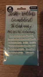 Marianne Design Clear Stamps Nederlandse teksten, Hobby en Vrije tijd, Stempelen, Ophalen of Verzenden, Nieuw