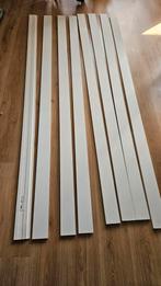 8x Nieuwe MDF plint wit gegrond blok 12x94 mm 244 cm, Doe-het-zelf en Verbouw, Plinten en Afwerking, Ophalen, Nieuw, Mdf, 200 tot 250 cm