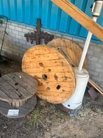 Haspel, Ophalen, Gebruikt, Rond, Hout