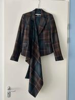 Erny van Reijmersdal Cape Blazer 100% wol, Kleding | Dames, Maat 38/40 (M), Bruin, Ophalen of Verzenden, Zo goed als nieuw
