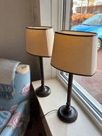 Mooie schemerlampen op poot, Ophalen, Zo goed als nieuw, Stof, 50 tot 75 cm