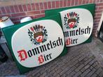 Oude reclame lichtbak Dommelsch Bier, Verzamelen, Biermerken, Ophalen, Reclamebord, Plaat of Schild, Overige merken