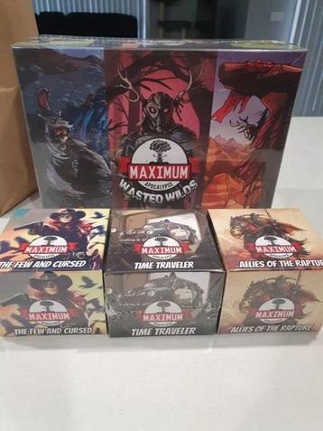 Maximum Apocalypse: Wasted Wilds Kickstarter in plastic beschikbaar voor biedingen