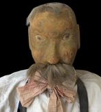 Jeu de massacre kermis ballengooi figuur, Antiek en Kunst, Curiosa en Brocante, Ophalen of Verzenden