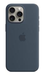 Silicone case iPhone 15 pro max donkerblauw MagSafe, Apple Distribution International Ltd., Nieuw, Hoesje of Tasje, Ophalen of Verzenden