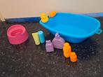 Poppen badje met accesoires, Ophalen of Verzenden, Zo goed als nieuw, Babypop
