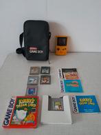 Nintendo gameboy color yellow set! Kirby's Dreamland, Ophalen of Verzenden, Gebruikt, Game Boy Color, Met games