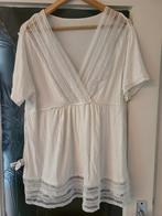 Witte tuniek maat L ms mode nooit gedragen, Ophalen of Verzenden, Nieuw, Wit, Korte mouw