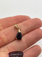 B347 Prachtige zilveren hanger goudkleurig, Overige voorstellingen, Ophalen of Verzenden, X, Goud