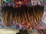 60 handmade ombre human hair dread extensions 30cm nu 270€, Nieuw, Ophalen of Verzenden, Pruik of Haarverlenging
