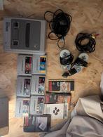 SNES 2 controllers, 6 spellen en wat boekjes, Spelcomputers en Games, Spelcomputers | Nintendo Super NES, Ophalen of Verzenden