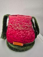 Zelfgehaakte Tulp Schoudertas, Ophalen of Verzenden, Nieuw, Groen