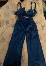 Marineblauwe combi setje, Ophalen of Verzenden, Gedragen, Maat 34 (XS) of kleiner, Blauw