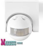 Lichtschakelaar, Bewegingsmelder buiten en binnen, 3-Aderig, Huis en Inrichting, Lampen | Losse lampen, Nedis, Overige typen, Nieuw