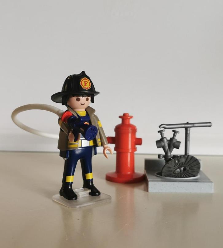 Playmobil brandweer, 4795, Kinderen en Baby's, Speelgoed | Playmobil, Zo goed als nieuw, Complete set, Ophalen of Verzenden