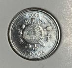 25 cent Canada 2000, Ophalen of Verzenden, Noord-Amerika