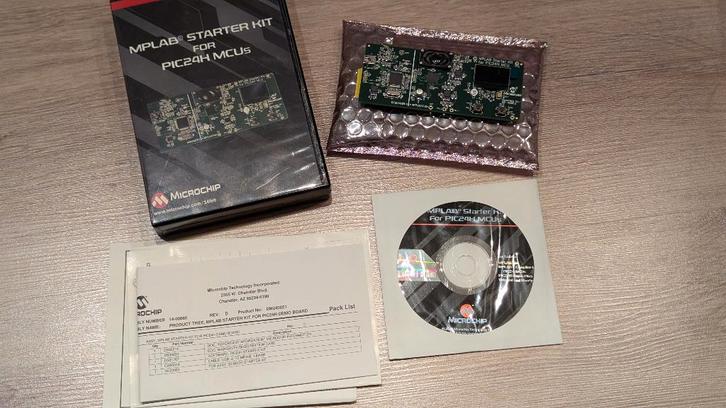 Microchip MPLAB Starter kit voor PIC24H MCU's DM240021, Hobby en Vrije tijd, Elektronica-componenten, Zo goed als nieuw, Ophalen of Verzenden