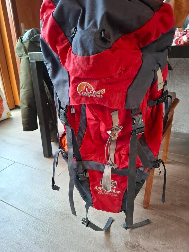 Lowe Alpine Trekkingrugzak 55+10L, Sport en Fitness, Bergsport en Wandelen, Gebruikt, Rugzak, Ophalen of Verzenden