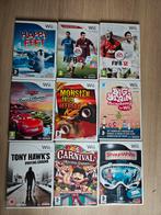 9x Wii spellen samen of apart te koop., Spelcomputers en Games, Gebruikt, Ophalen of Verzenden, Sport, 3 spelers of meer