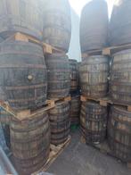 Bourbon Whisky Vaten - Perfect voor Regenton, Tuin en Terras, Regentonnen, 150 liter of meer, Ophalen, Zo goed als nieuw, Hout