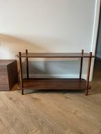 Action Wandkast 2 planken Donker Hout, Ophalen, Zo goed als nieuw