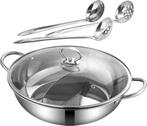Roestvrijstalen Hot Pot Pan, Huis en Inrichting, Keuken | Potten en Pannen, Ophalen of Verzenden, Nieuw, Rvs, Kookpan of Snelkookpan
