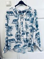 Moiie soepelvallende blouse, maat S/M, Maat 38/40 (M), Wit, Ophalen of Verzenden, Zo goed als nieuw