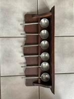 Brocante lepelrek, zilvertin., Antiek en Kunst, Antiek | Tin, Ophalen of Verzenden