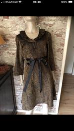 Fluwelen jurk - Maat 38, Verzenden, Zo goed als nieuw, Maat 38/40 (M), Knielengte