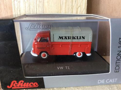 Schuco VW T1 met afneembare huif met marklin opdruk, Hobby en Vrije tijd, Modelauto's | 1:87, Nieuw, Auto, Schuco, Ophalen of Verzenden