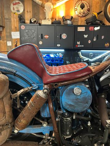 Chopper zadel beschikbaar voor biedingen