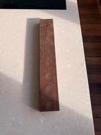 Knifesticks magnetisch messenblok notenhout, Huis en Inrichting, Ophalen, Zo goed als nieuw