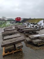 Granieten boordstenen, Tuin en Terras, Bielzen en Borders, Ophalen, Zo goed als nieuw, Natuursteen, Border