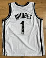 Mikal Bridges gesigneerde jersey PSA COA Brooklyn Nets, Ophalen of Verzenden, Zo goed als nieuw, Overige typen