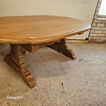 Exclusieve massief eiken eettafel – tijdloos & onverwoestbaa beschikbaar voor biedingen