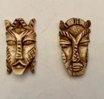 Benen amuletten van gezichten, Antiek en Kunst, Ophalen of Verzenden