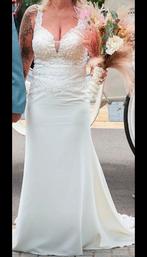 Mooie trouwjurk, Ophalen of Verzenden, Zo goed als nieuw, Wit, Trouwjurk