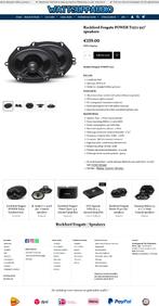Rockford Fosgate POWER T1572 5x7" speakers, Audio Design, Nieuw, Am Breilingsweg 3, 76709 Kronau, Duitsland, Ophalen of Verzenden